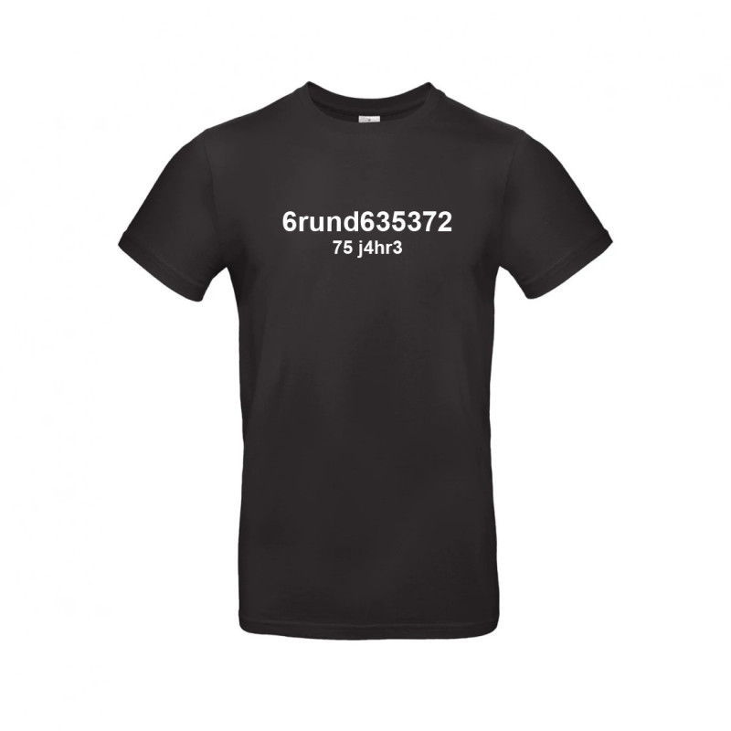 Jubiläums-T-Shirt Grundgesetz "GG Leet"