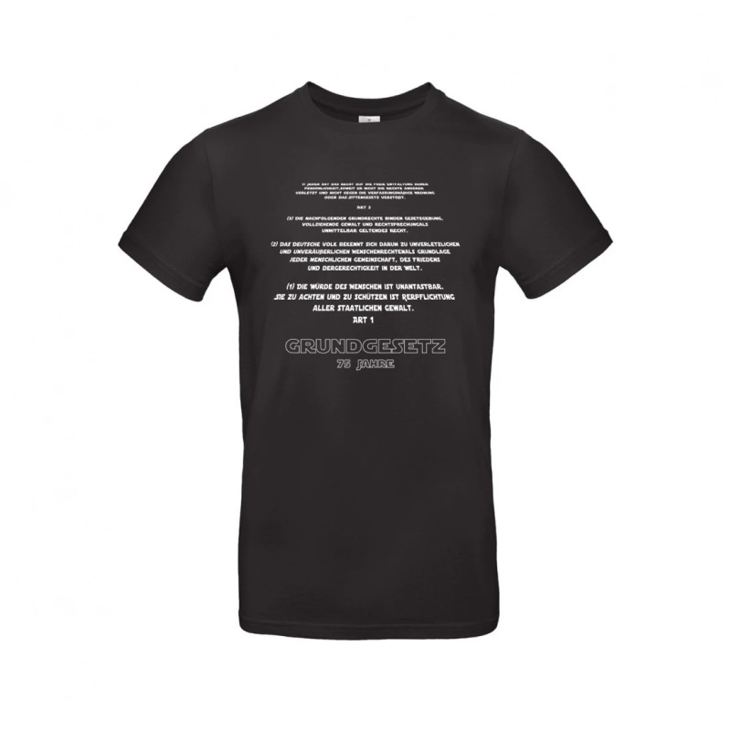 Jubiläums-T-Shirt Grundgesetz Abspann