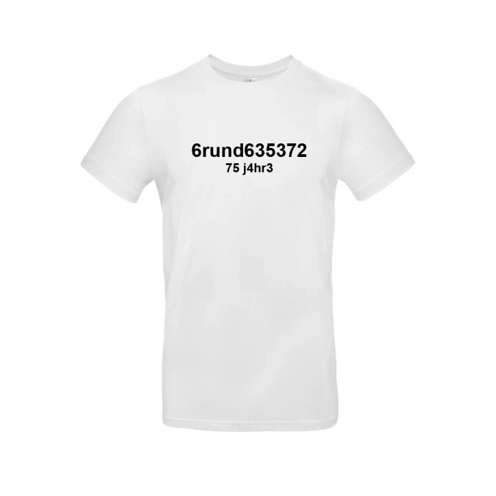 Jubiläums-T-Shirt Grundgesetz "GG Leet"