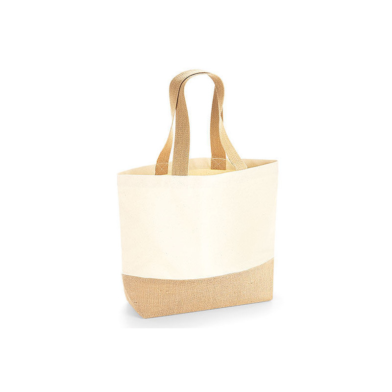 Hochwertige Jute Base Canvas Bag - Stilvolles Design & Nachhaltigkeit